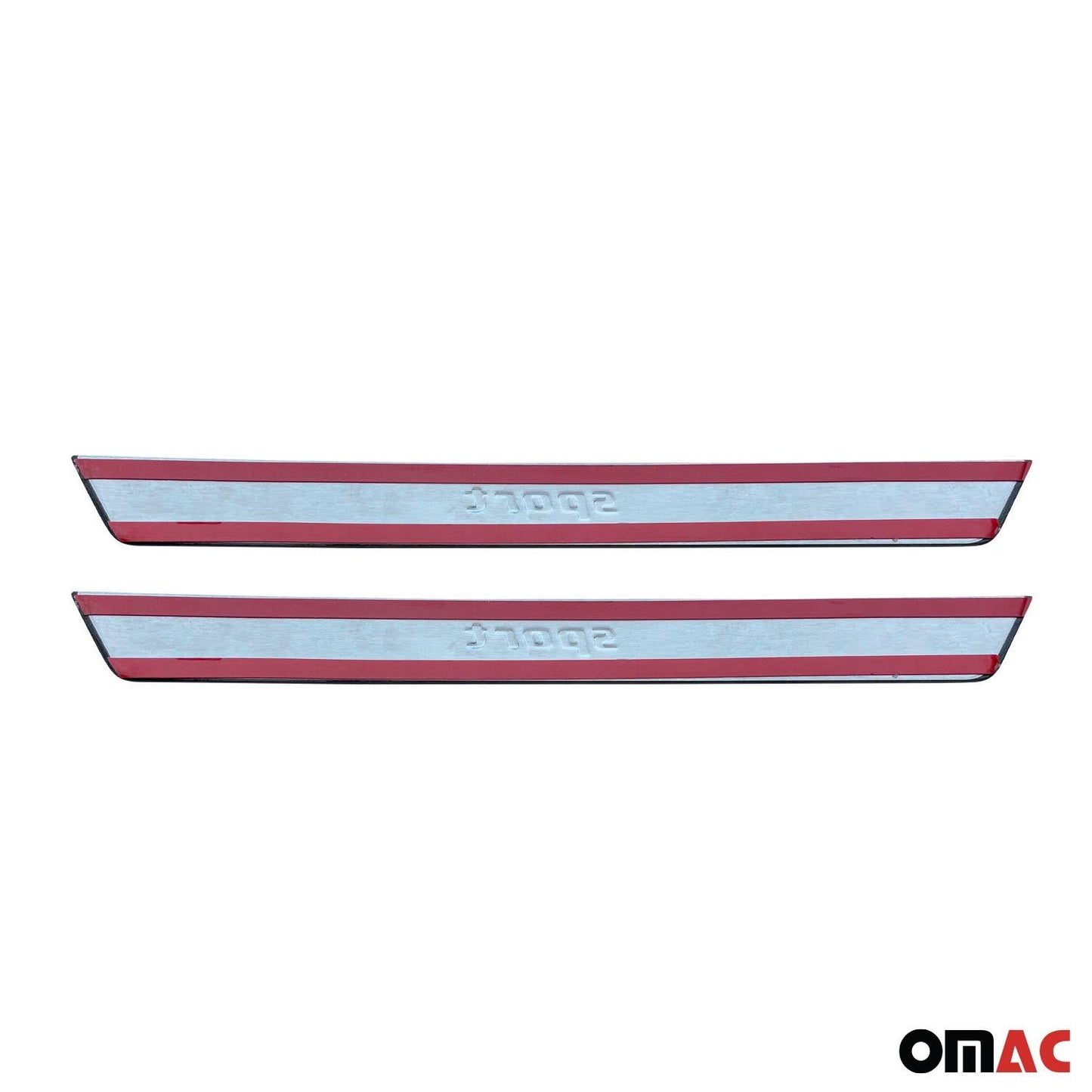 Subaru Impreza Door Sill Scuff Plate Scratch Protector Sport Stainless Steel Silver 2 Pcs