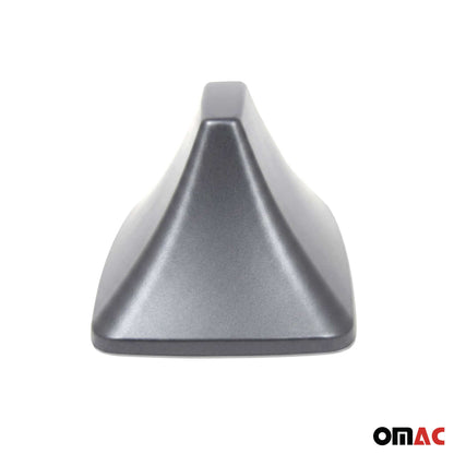 Car Shark Fin Antenna Roof Radio AM/FM Signal Aerial Accessories Grey
