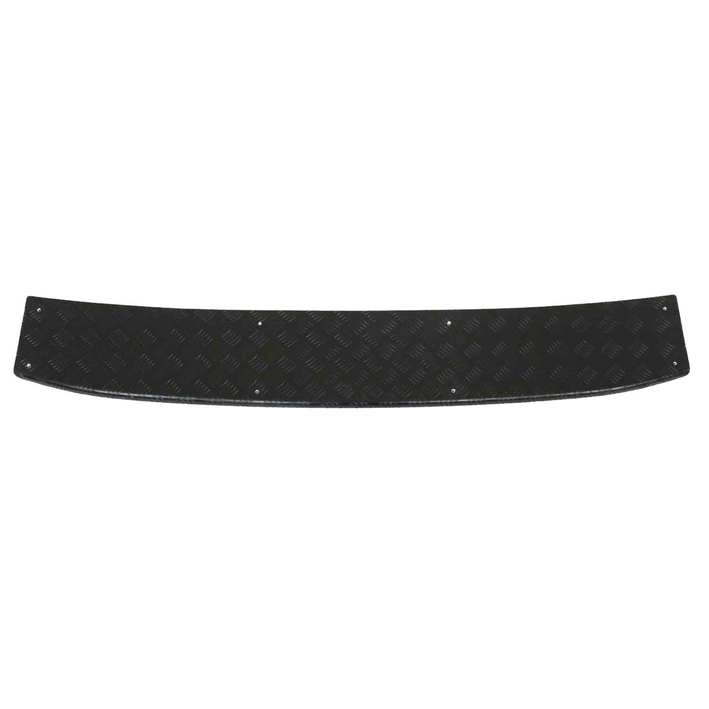 2015-2026 Ford Transit Rear Bumper Sill Cover Protector Aluminium Black