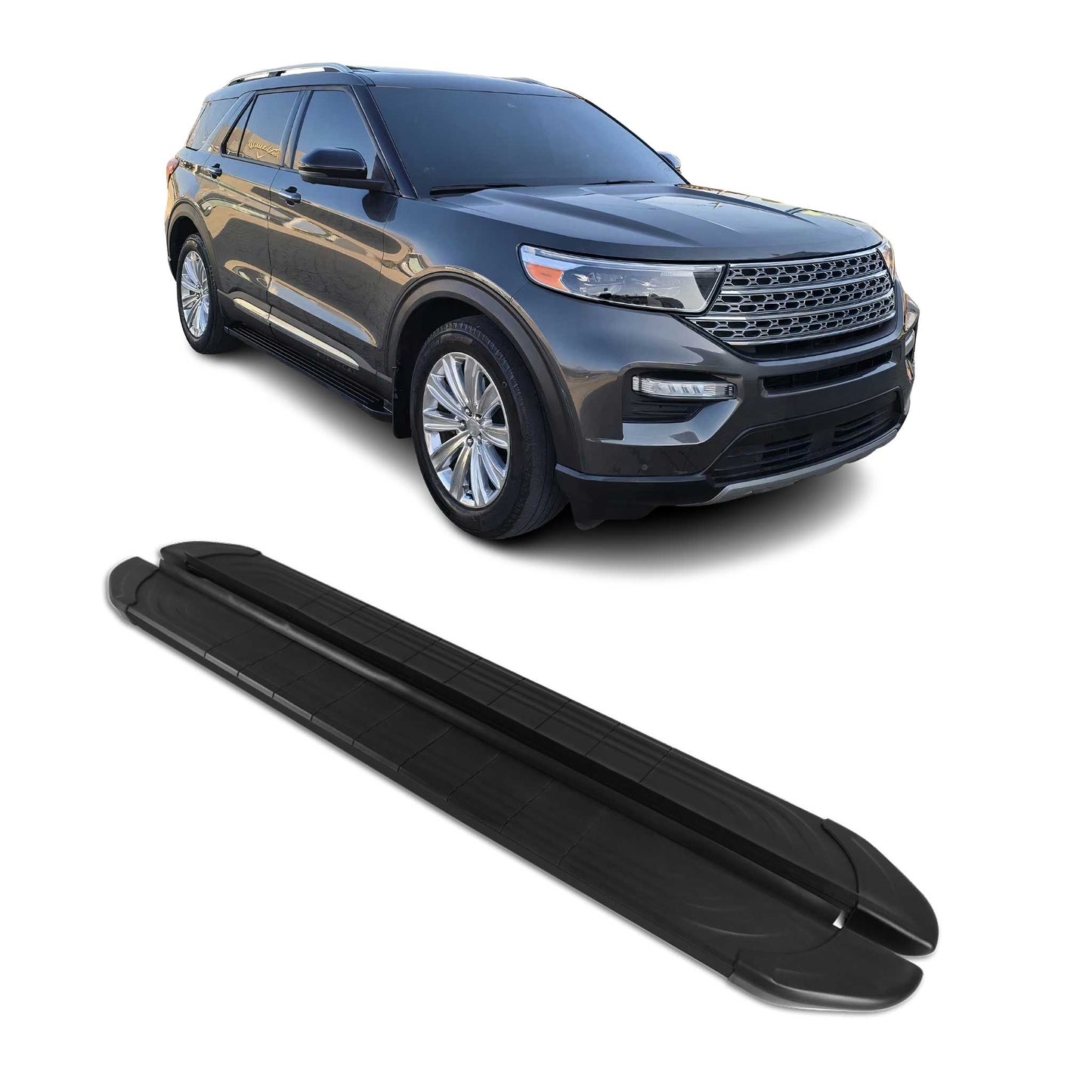 2020-2026 Ford Explorer Nerf Bar Side Step Running Boards Alu 2x