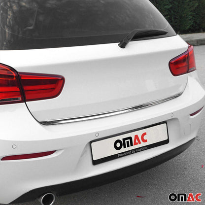 2012-2019 BMW 1 Series F20 F21 Rear Trunk Molding Trim Stainless Steel Silver