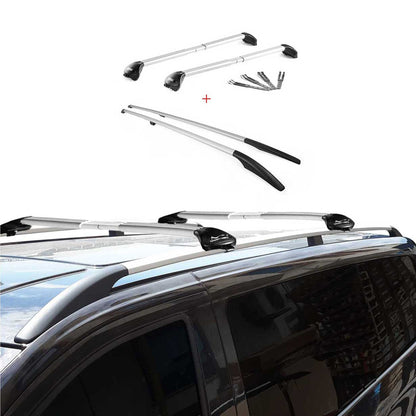 2004-2010 VW Touareg Roof Racks & Roof Rack Rails Silver