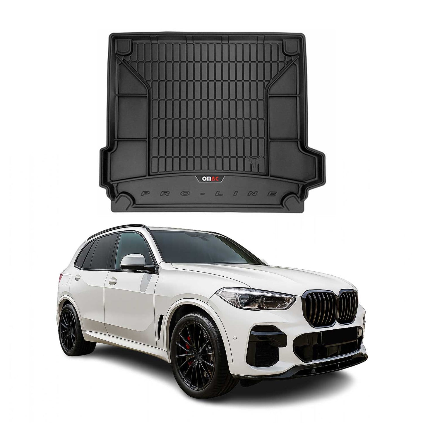 2019-2026 BMW X5 G05 Premium Cargo Liner Trunk Mat All Weather Heavy Duty Black