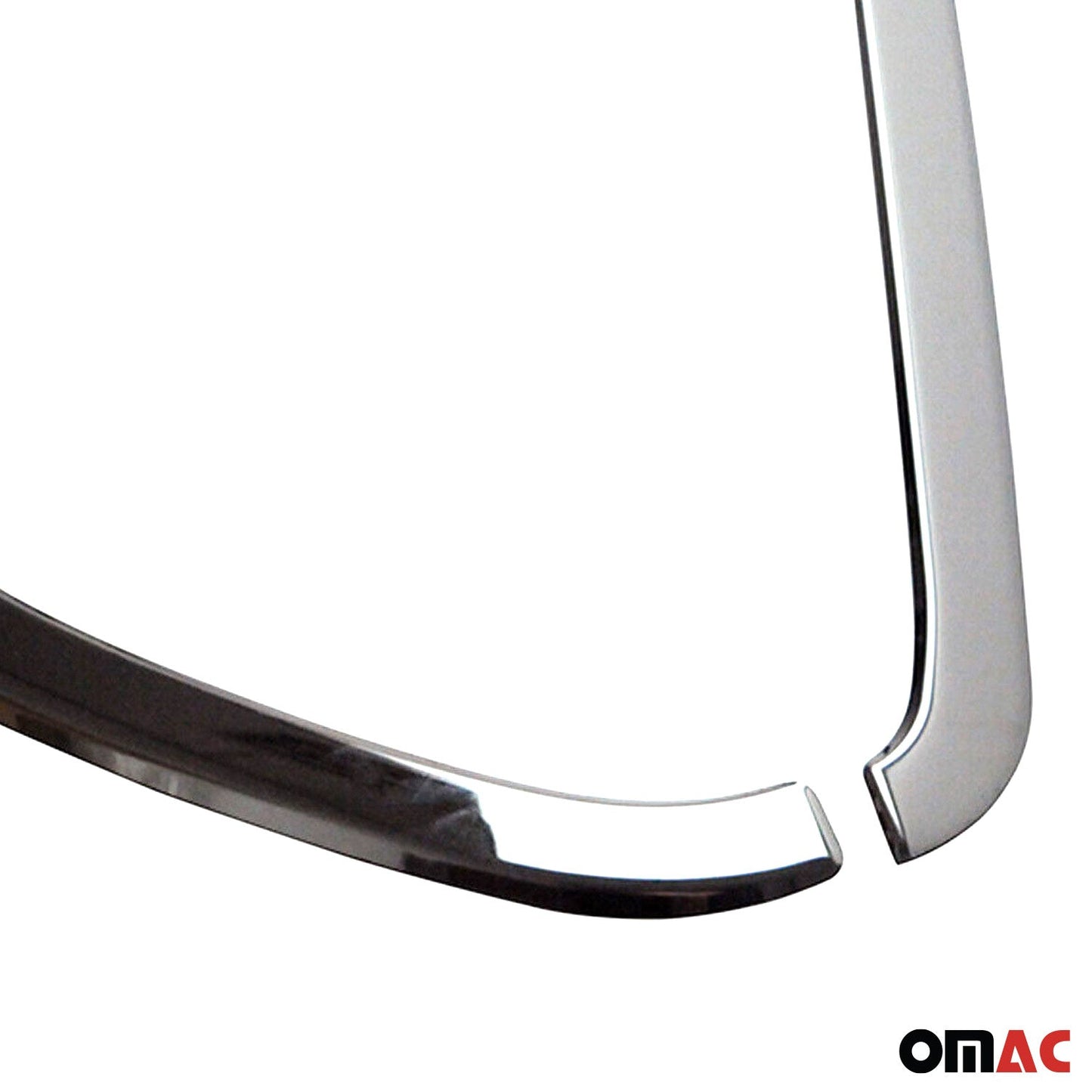 2016-2020 Mercedes Metris Front Bumper Grill Trim Molding Stainless Steel 2Pcs