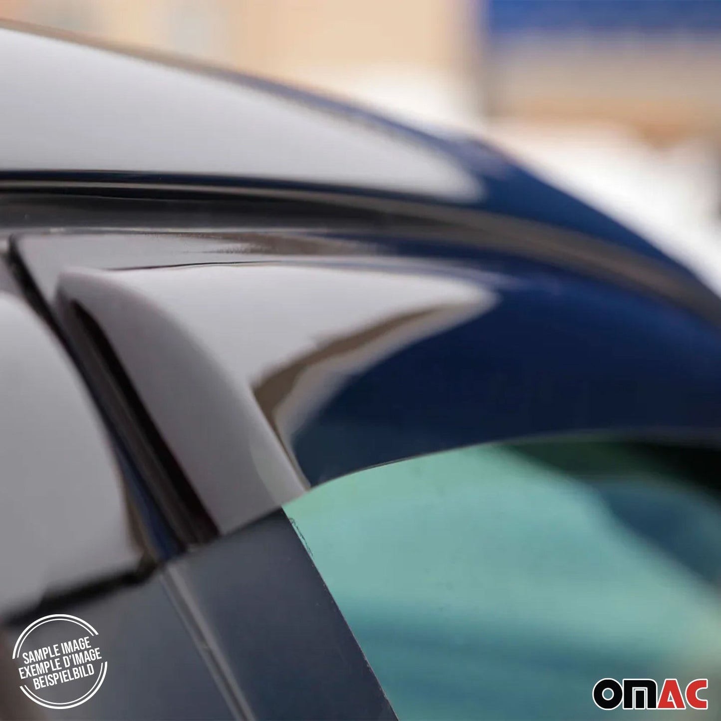 2012-2015 Honda Pilot Window Visor Vent Rain Deflector 4Pcs Smoke