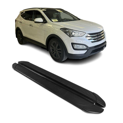 2013-2016 Hyundai Santa Fe Sport Nerf Bar Side Step Running Boards Alu 2x