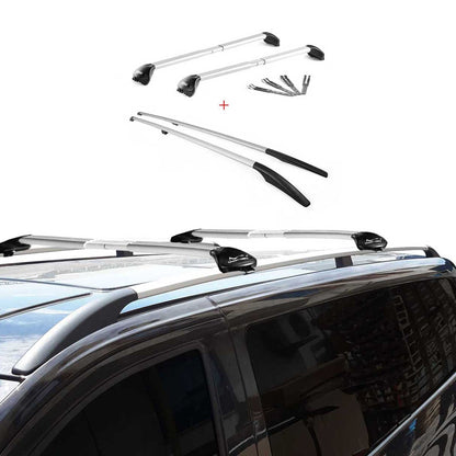2003-2010 Porsche Cayenne Roof Racks & Roof Rack Rails Silver