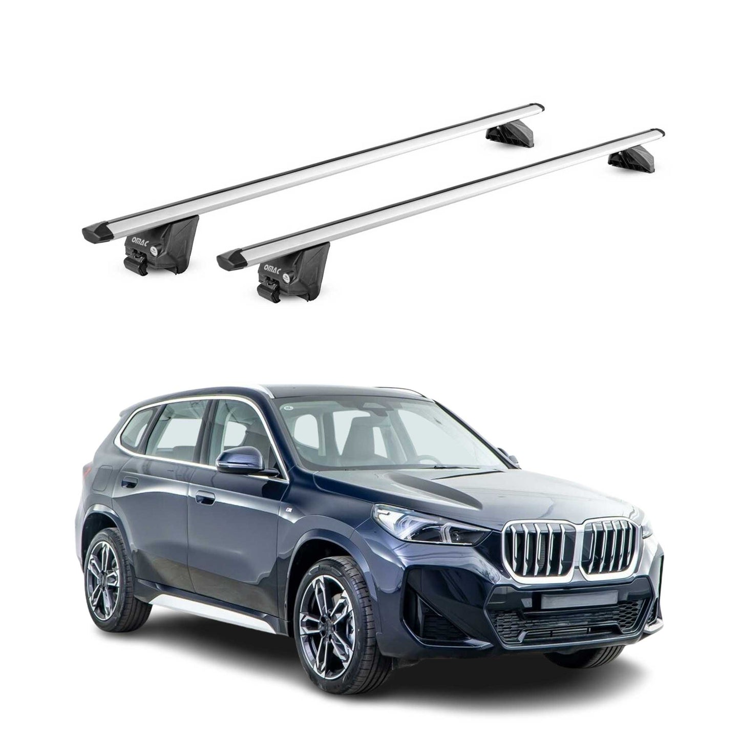 2023-2026 BMW X1 U11 Roof Rack Cross Bars Silver