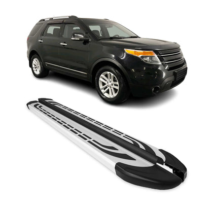 2011-2019 Ford Explorer Nerf Bar Side Step Running Boards Alu 2x