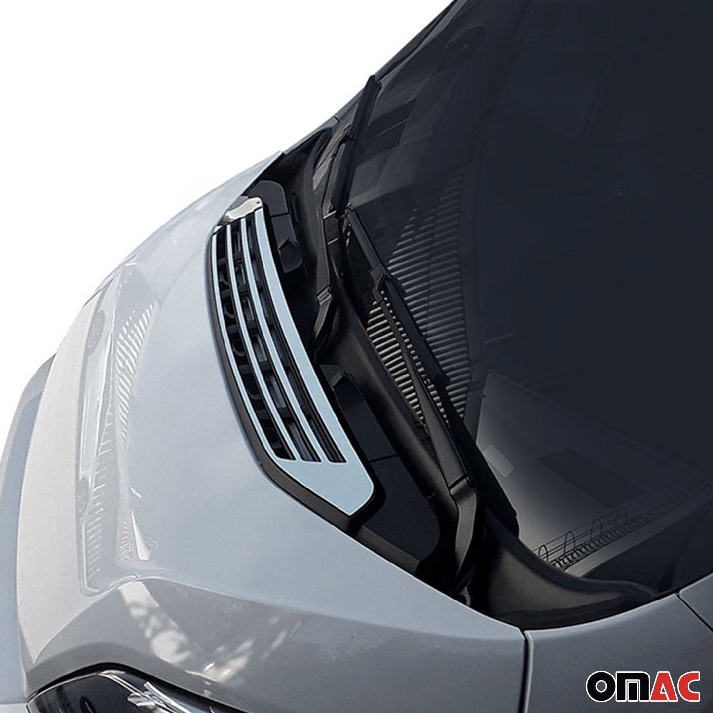 2014-2026 RAM ProMaster Front Bumper Grill Trim Molding Stainless Steel Silver 1 Pc