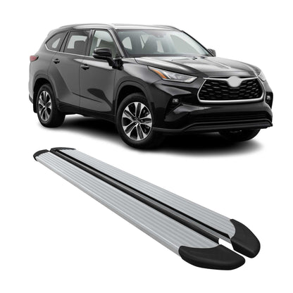 2020-2026 Toyota Highlander Nerf Bar Side Step Running Boards Alu 2x