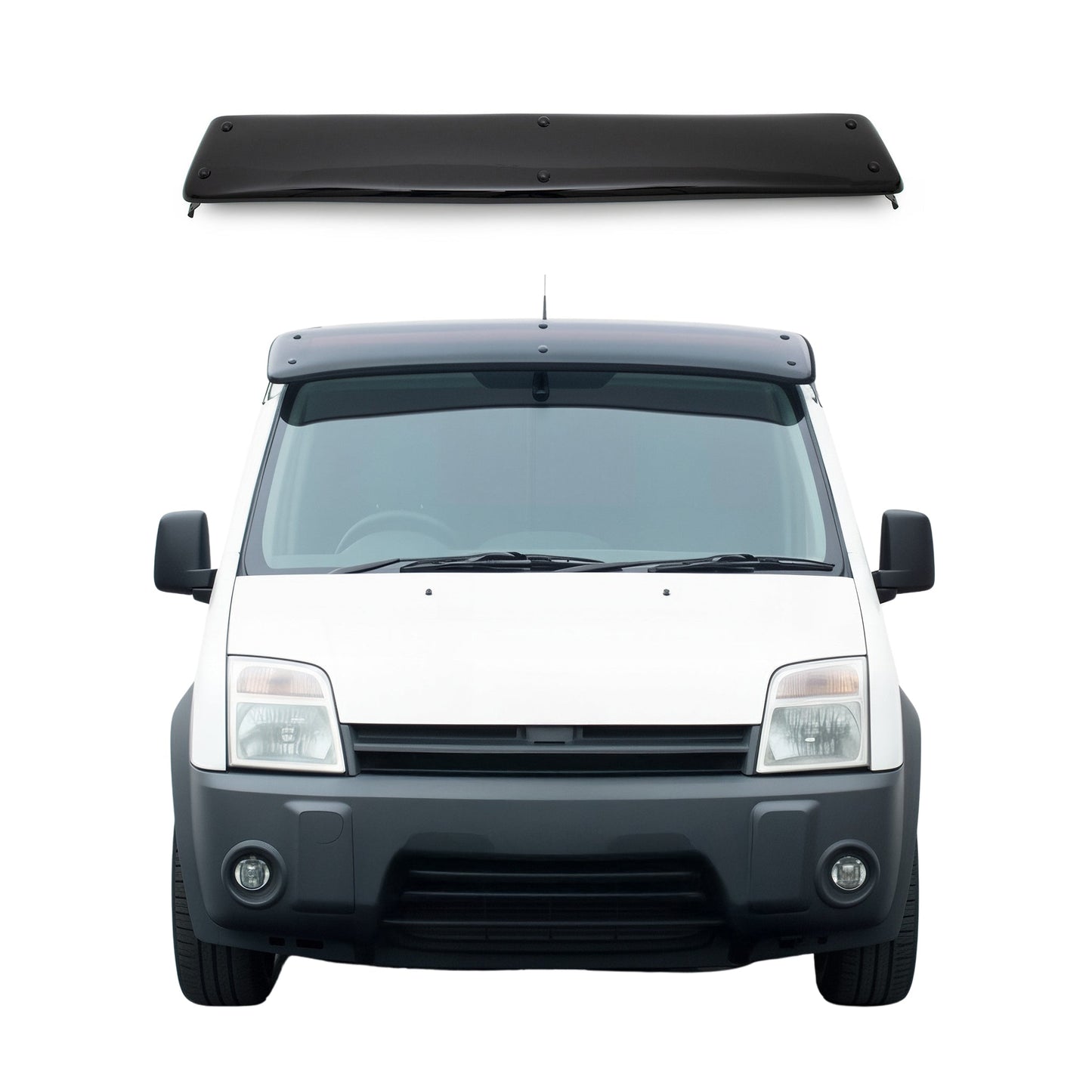 2010-2013 Ford Transit Connect Front Windshield Sun Visor 1 Pc Smoke