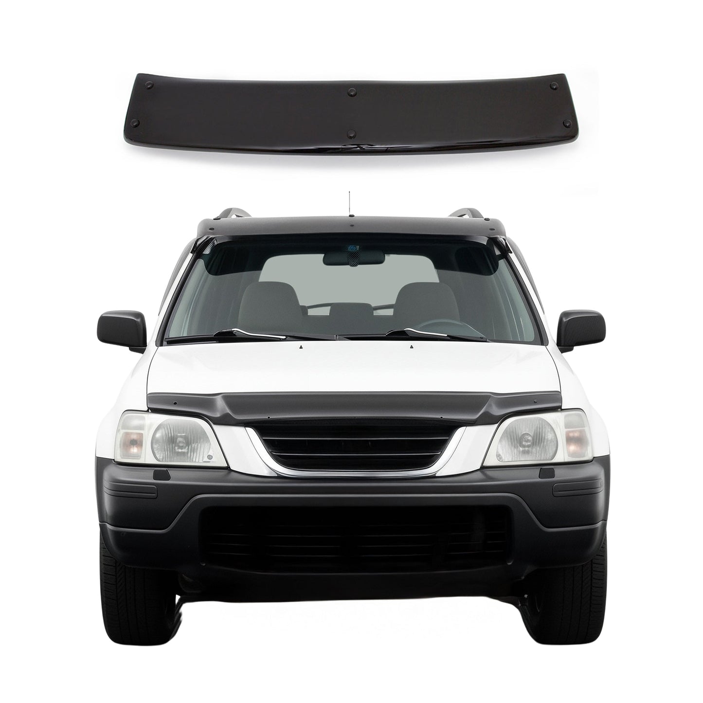 1997-2001 Honda CR-V Front Windshield Sun Visor 1 Pc Smoke