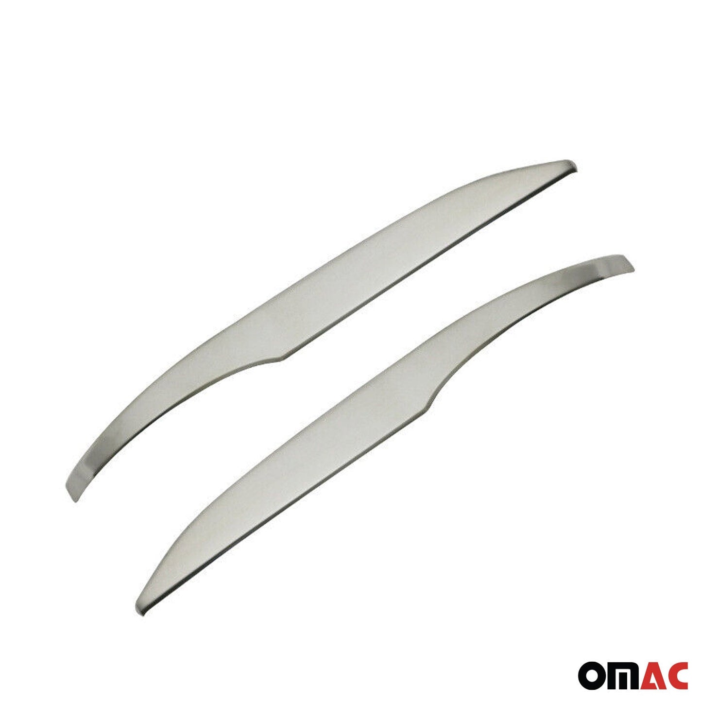 2014-2018 Toyota 4Runner Side Mirror Cover Caps Stainless Steel Silver 2 Pcs