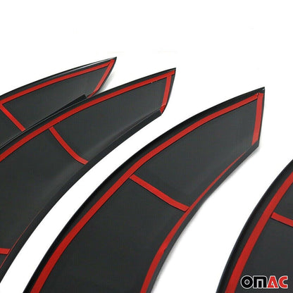 2019-2026 Mercedes Sprinter W907 910 Fender Flares Wheel Protector Black 4x