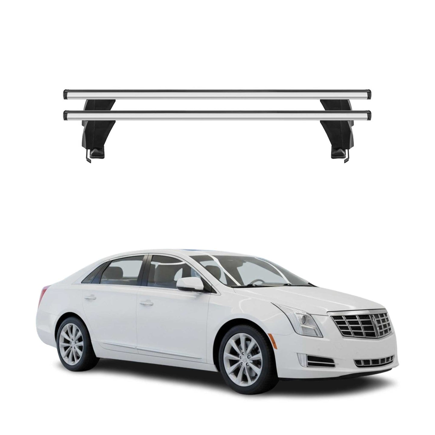 2013-2019 Cadillac XTS Roof Rack Cross Bars Luggage Carrier 2 Pcs