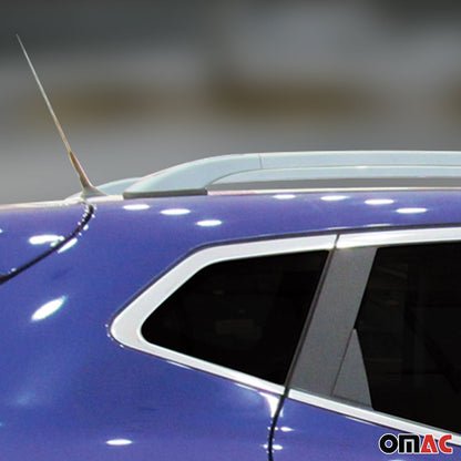 2013-2019 Ford Escape Roof Rack Rail Cross Bars Roof Set Silver