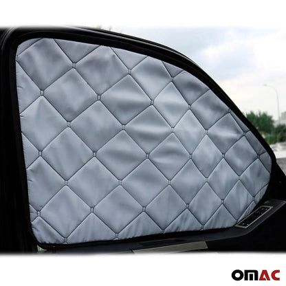 2014-2026 RAM ProMaster Thermal Windshield Sun Shade Magnetic Black 3Pcs