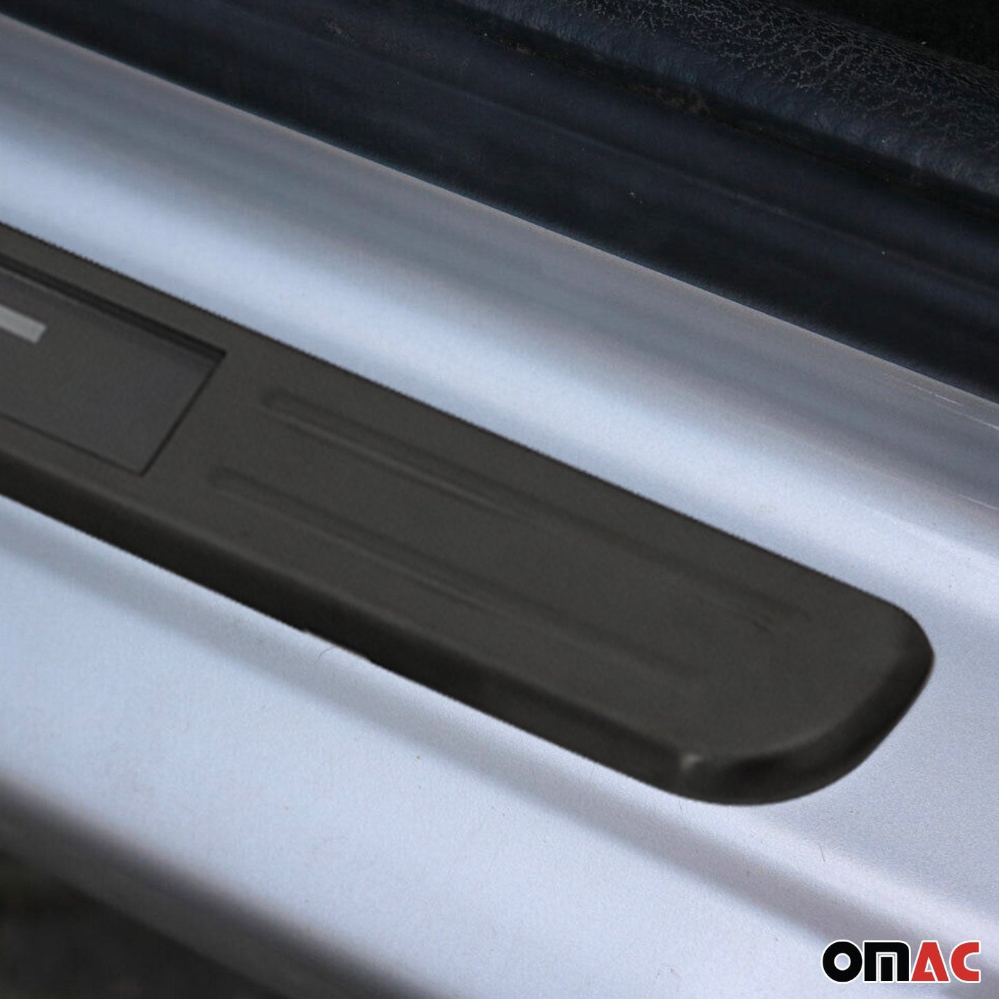 Toyota Door Sill Scuff Plate Illuminated Brushed Stainless Steel Brushed Dark 4Pcs