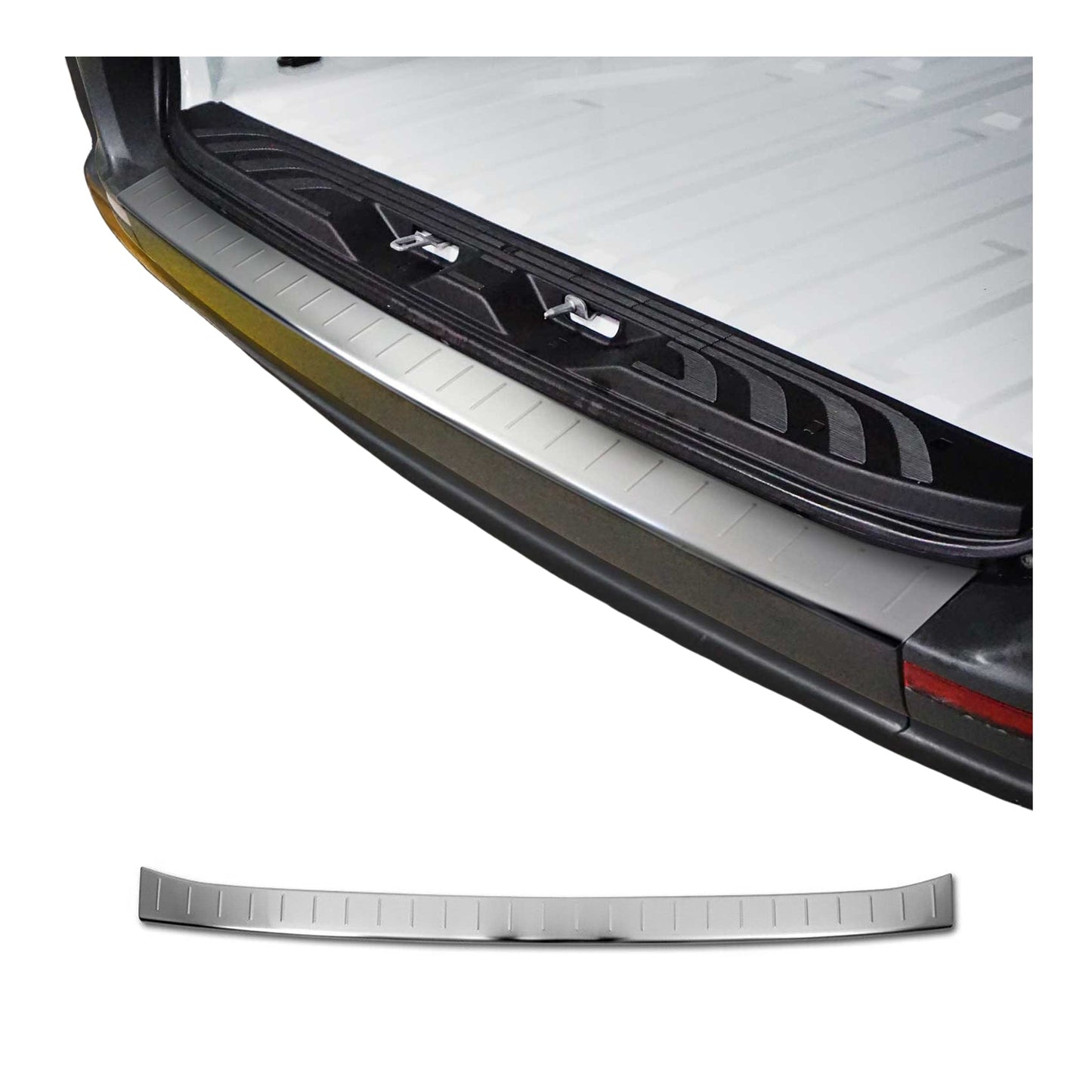 2019-2026 Mercedes Sprinter W907 910 Rear Bumper Guard Stainless Steel Brushed