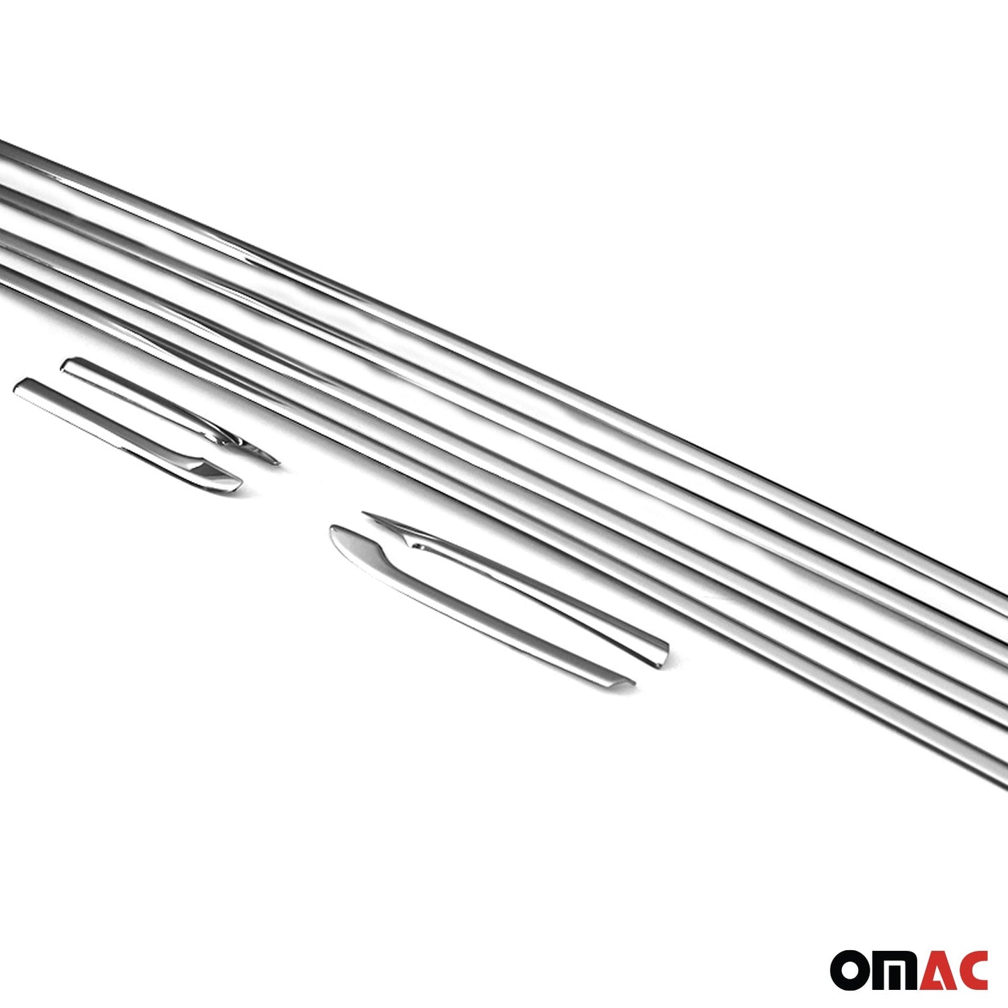 2019-2026 Toyota Corolla Sedan Window Molding Trim Streamer Stainless Steel