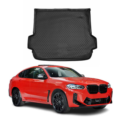 2019-2024 BMW X4 G02 Cargo Liner Trunk Mat All Weather Black