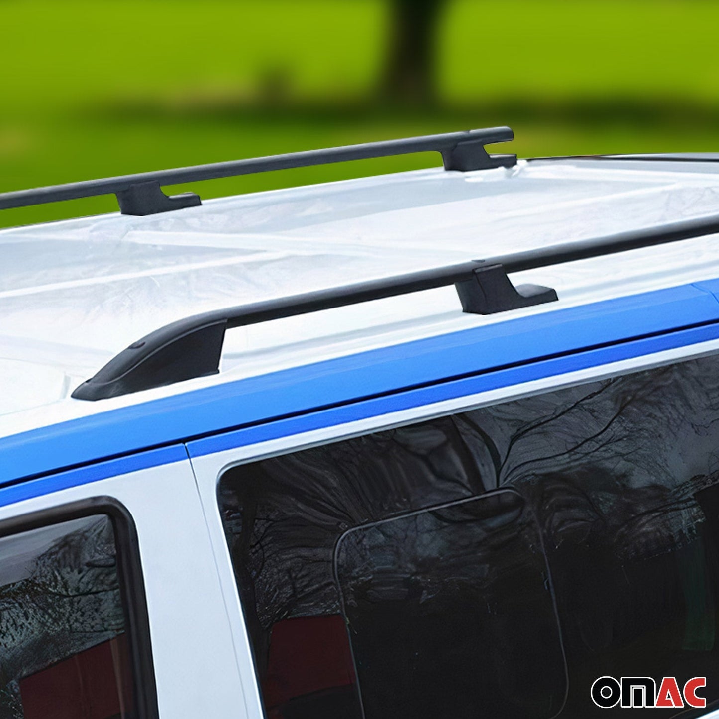 2015-2026 Ford Transit L3 LWB Roof Rack Rails Side Rails Black