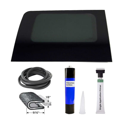 2010-2013 Ford Transit Connect Window Glass Fit Kit Right Sliding Door L1 L2