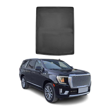 2021-2026 GMC Yukon XL Cargo Liner Trunk Mat All Weather Black