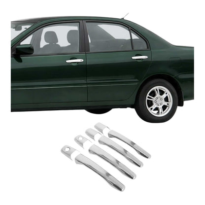 2002-2007 Mitsubishi Lancer Car Door Handle Cover Protector 4Pcs Stainless Steel