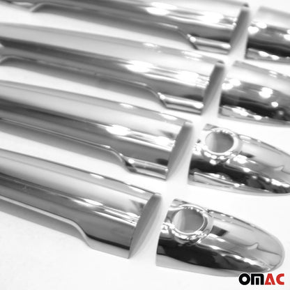 2006-2018 Mercedes Sprinter 2006-2018 4-Door Car Door Handle Cover Protector Stainless Steel chrome 8Pcs