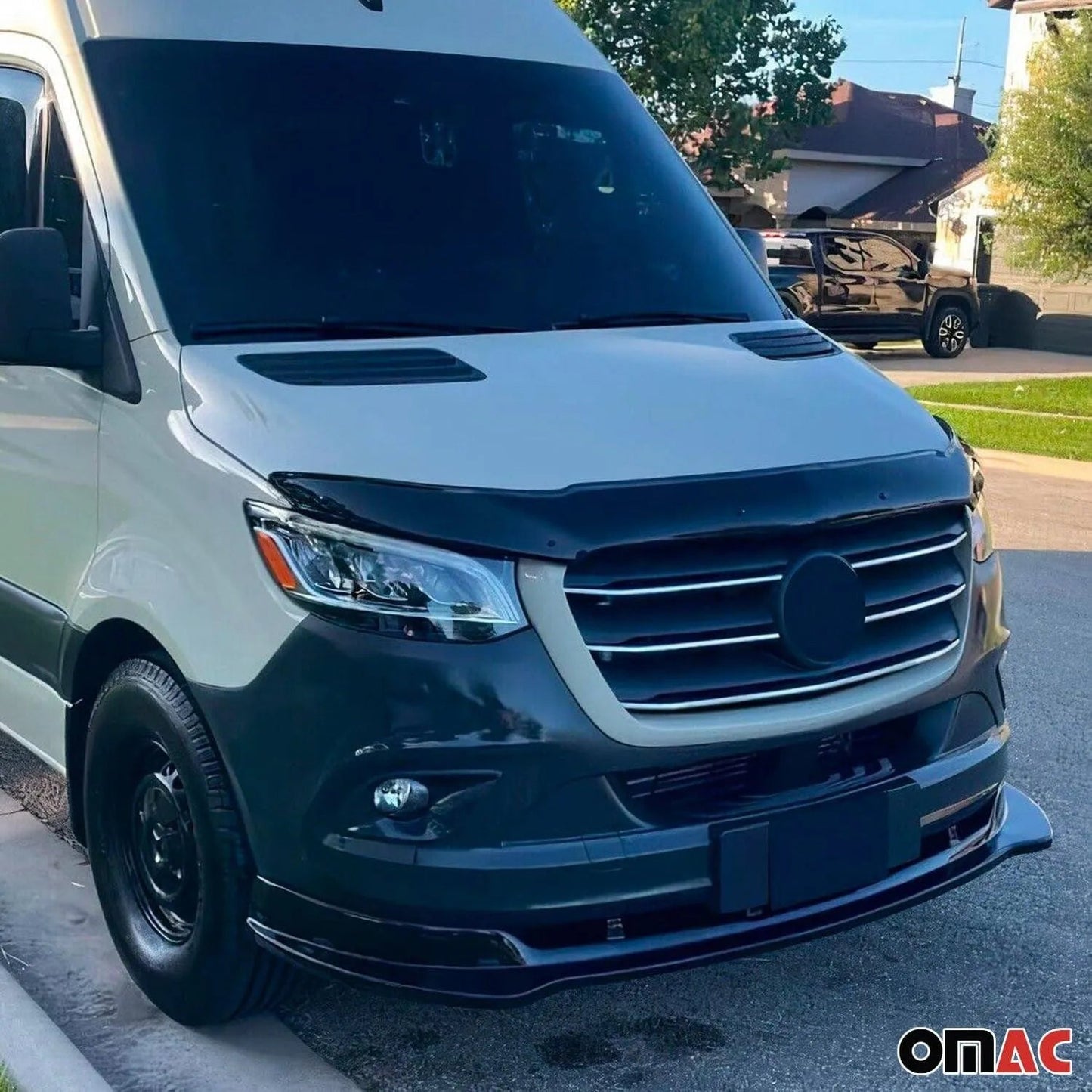 2006-2013 Mercedes Sprinter W906 Front Bumper Lip Splitter Black 1 Pc