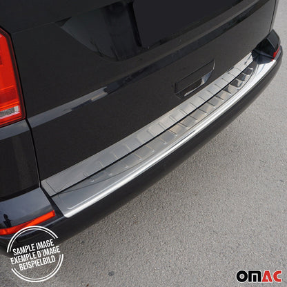 2016-2021 Honda Civic Sedan Rear Bumper Sill Cover Protector Guard Stainless Steel Gloss