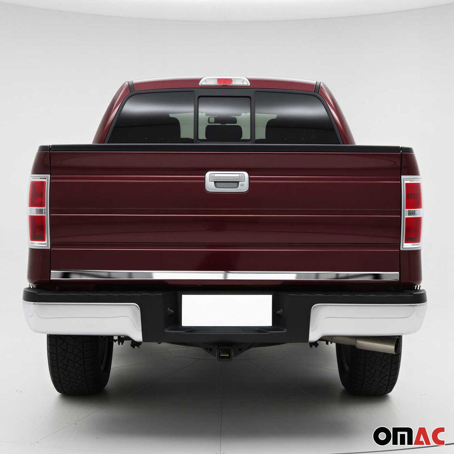 2009-2014 Ford F-150 Rear Trunk Lid Molding Trim Stainless Steel Silver 1Pc