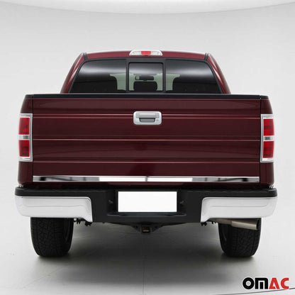 2009-2014 Ford F-150 Rear Trunk Lid Molding Trim Stainless Steel Silver 1Pc