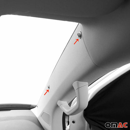 2019-2026 Mercedes Sprinter W907 910 Magnetic Curtains UV Protection Black