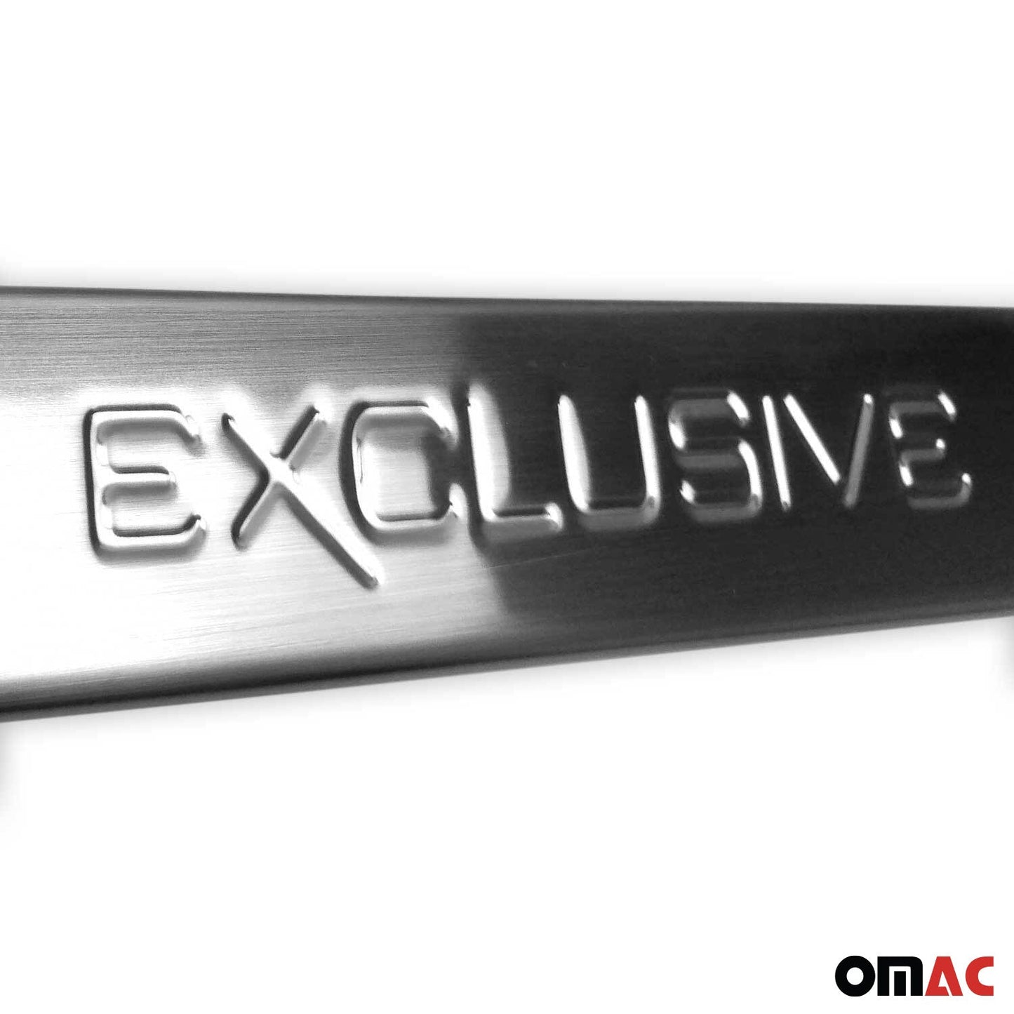 Ford Explorer Edge Door Sill Scuff Plate Scratch Protector Exclusive Stainless Steel Silver 4Pcs