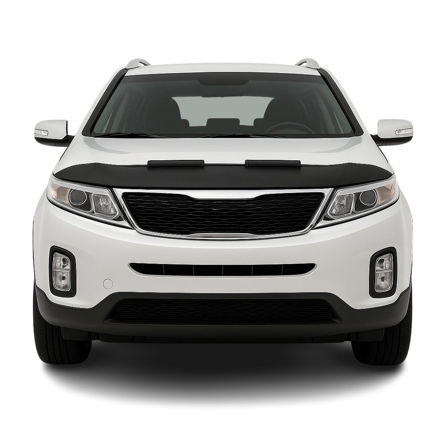 2011-2013 Kia Sorento Car Bonnet Mask Hood Bra Black 1 Pc