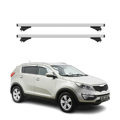 2015-2016 Kia Sportage Roof Rack Cross Bars Silver