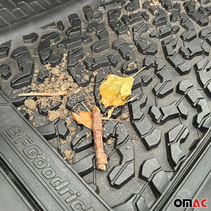 Universal Trim fit Floor Mats Liners for Dodge Trucks & SUV All Season Rubber