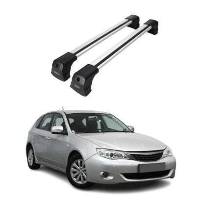 2008-2011 Subaru Impreza Roof Rack Cross Bars Silver