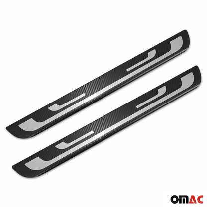 2008-2018 Alfa Romeo Mito Door Sill Scuff Plate Illuminated Stainless Steel & Foiled