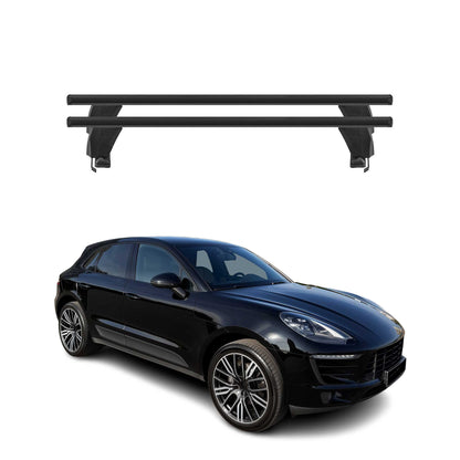 2015-2026 Porsche Macan 1.gen Roof Rack Cross Bars Black