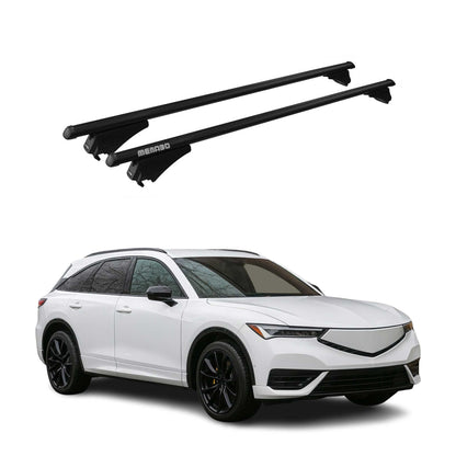 2024-2026 Acura ZDX Roof Rack Cross Bars Luggage Carrier Black 2Pcs