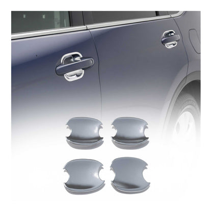 2012-2016 Honda CR-V Car Door Handle Bowl Cover Protector Silver Chrome 4Pcs