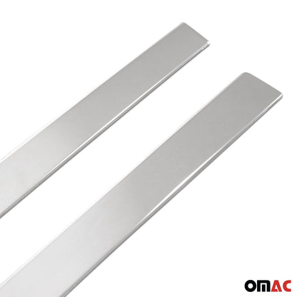 2019-2025 BMW X4 G02 2.gen Side Door Molding Trim Skirt Garnish Stainless Steel 4x