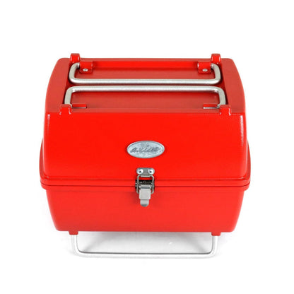 Charcoal Grill Portable Grill Garden Outdoor Red Picnic Grill 13 Pcs BBQ