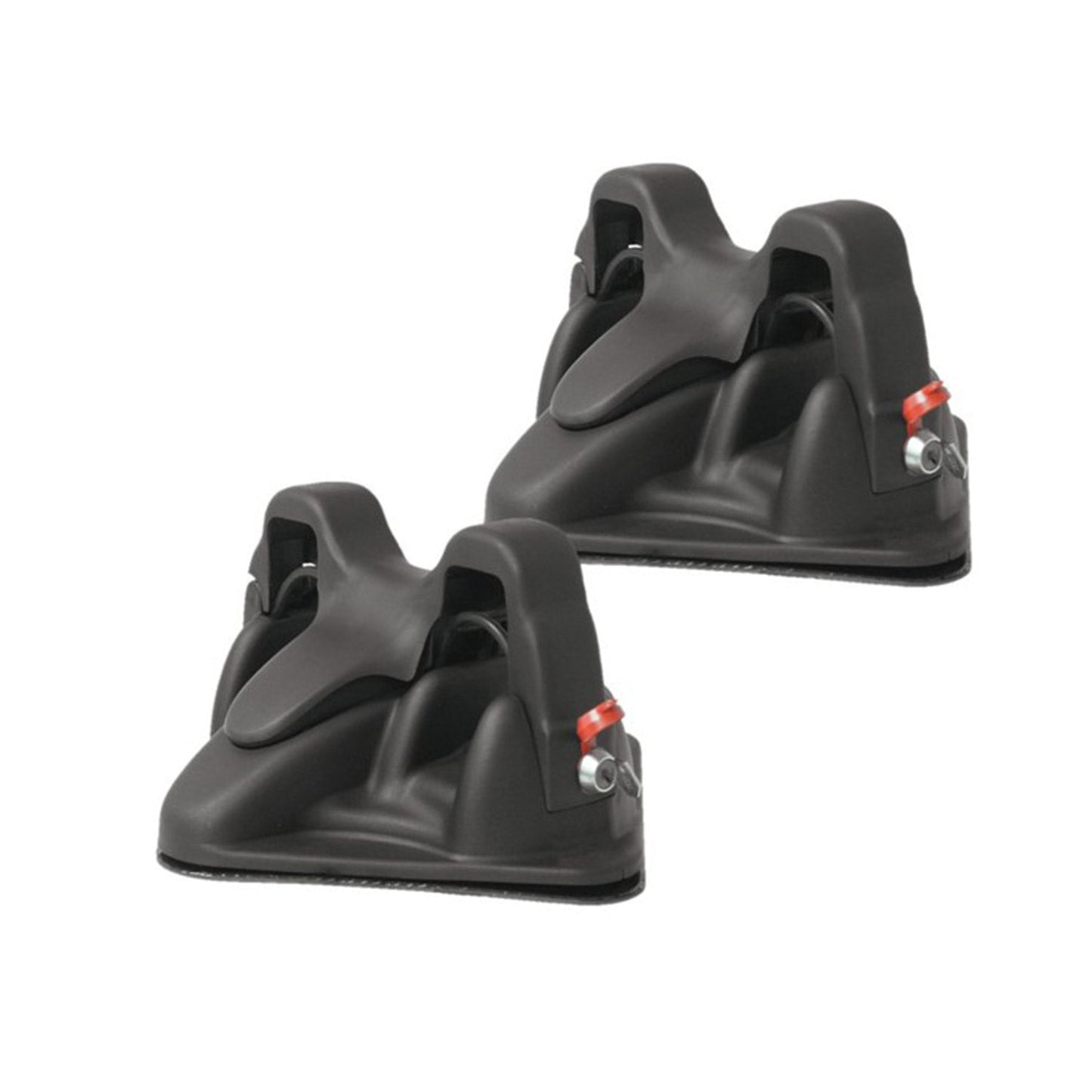 Magnetic Ski Snowboard Racks Roof Mount Car Carrier Black 2 Pieces