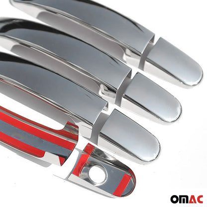 2013-2019 Ford Escape Car Door Handle Cover Protector Stainless Steel Chrome 8 Pcs
