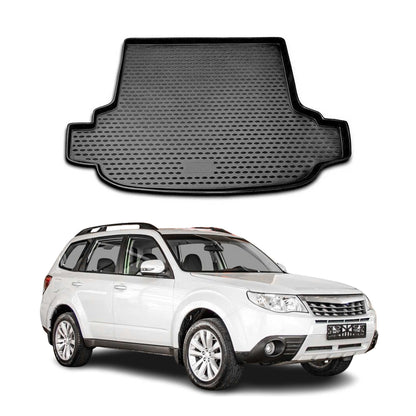 2009-2013 Subaru Forester III 2.5 XT Cargo Liner Trunk Mat All Weather Black